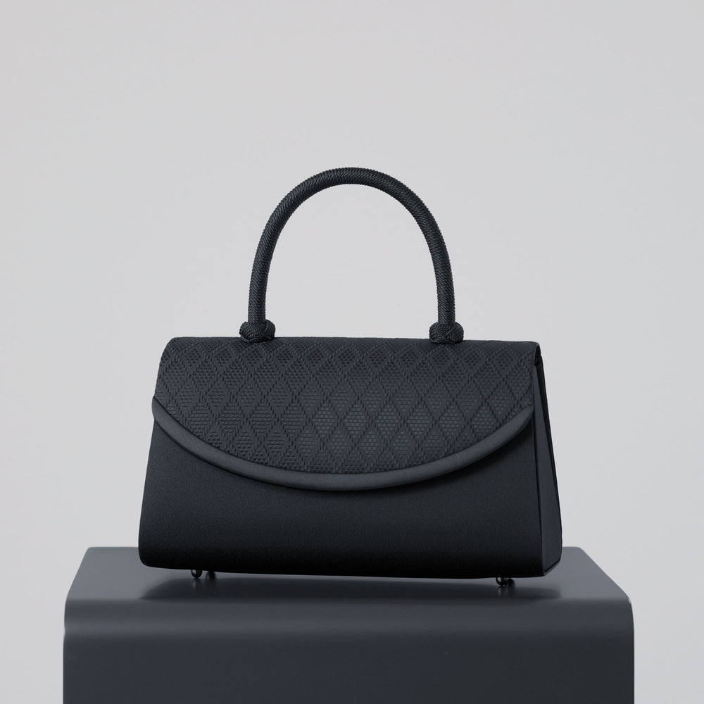 博多織ダイヤ柄 フォーマルバッグ