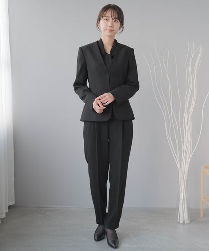 ブラックフォーマル パンツスーツ (ウォッシャブル)