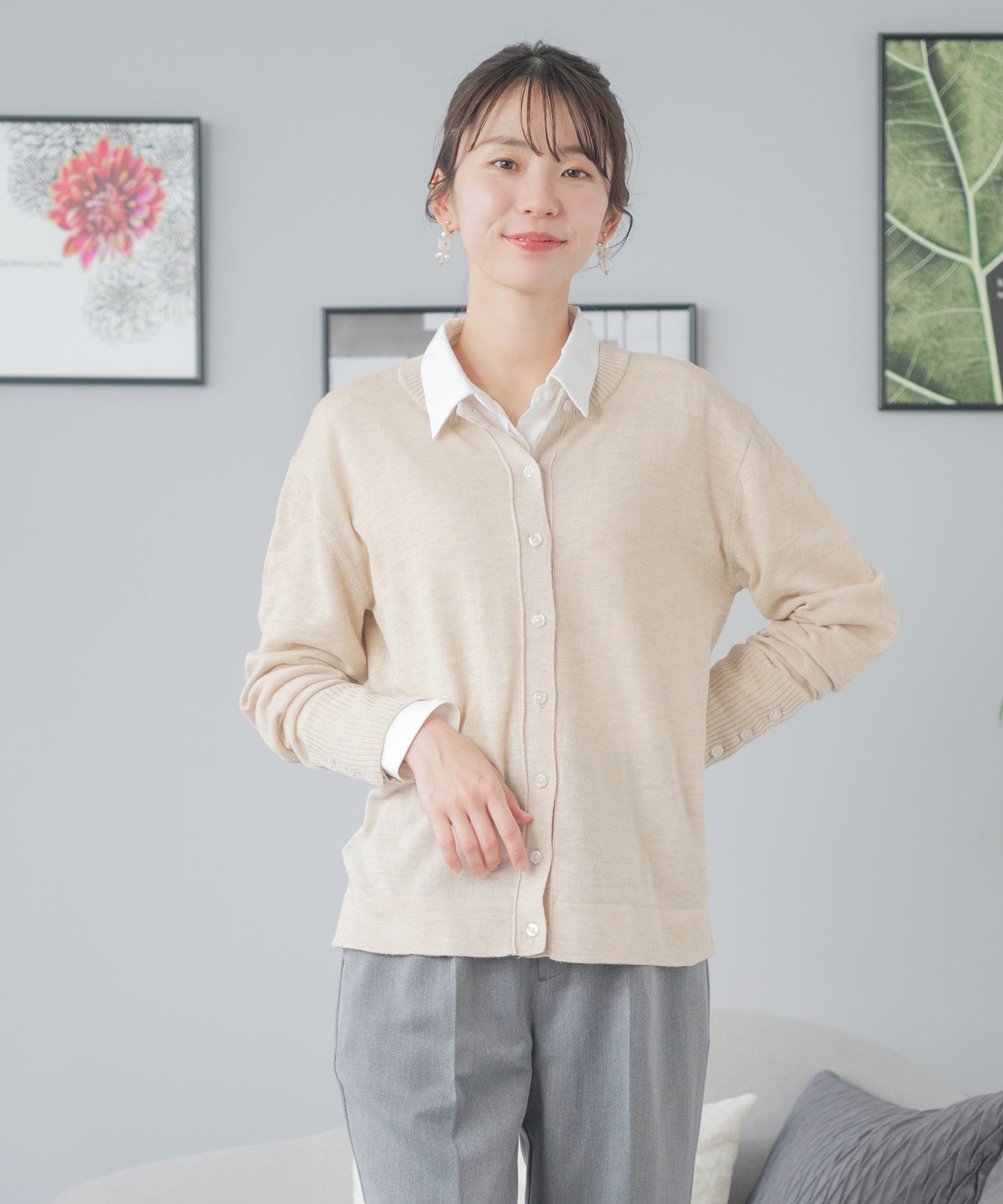 [ Festinalente ]  365日 カーディガン