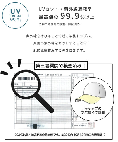 「こだわりの深さ」ベーシックキャップ