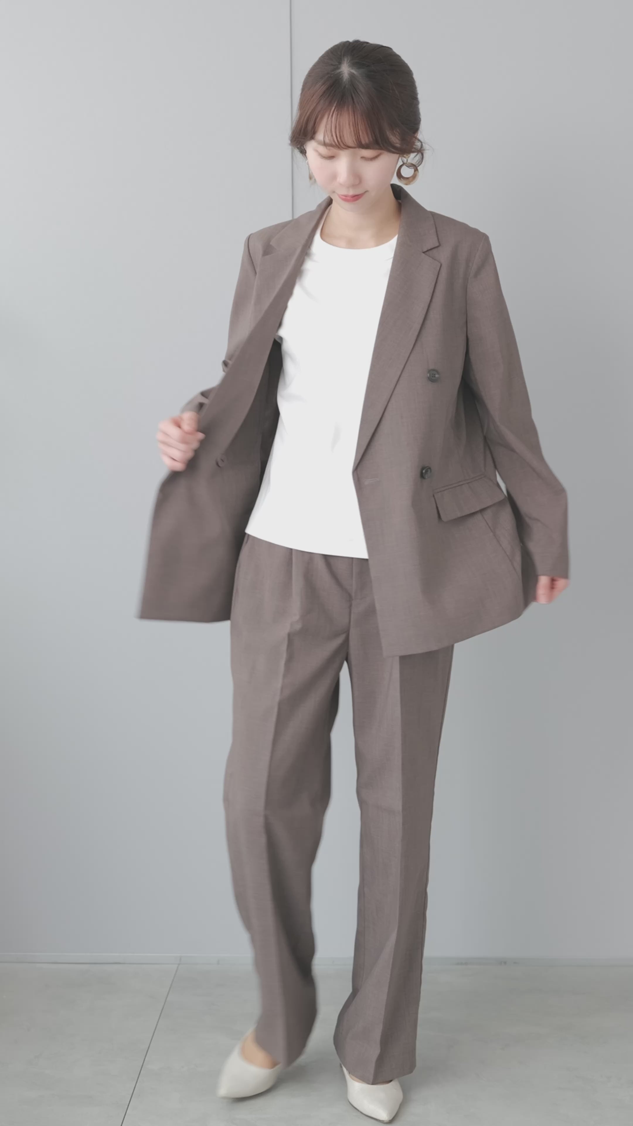 festinalente]テックリネン ダブルジャケット セットアップ – AWC