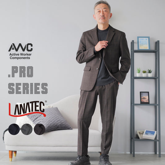 [AWC] .pro lanatec グレンチェック セットアップ