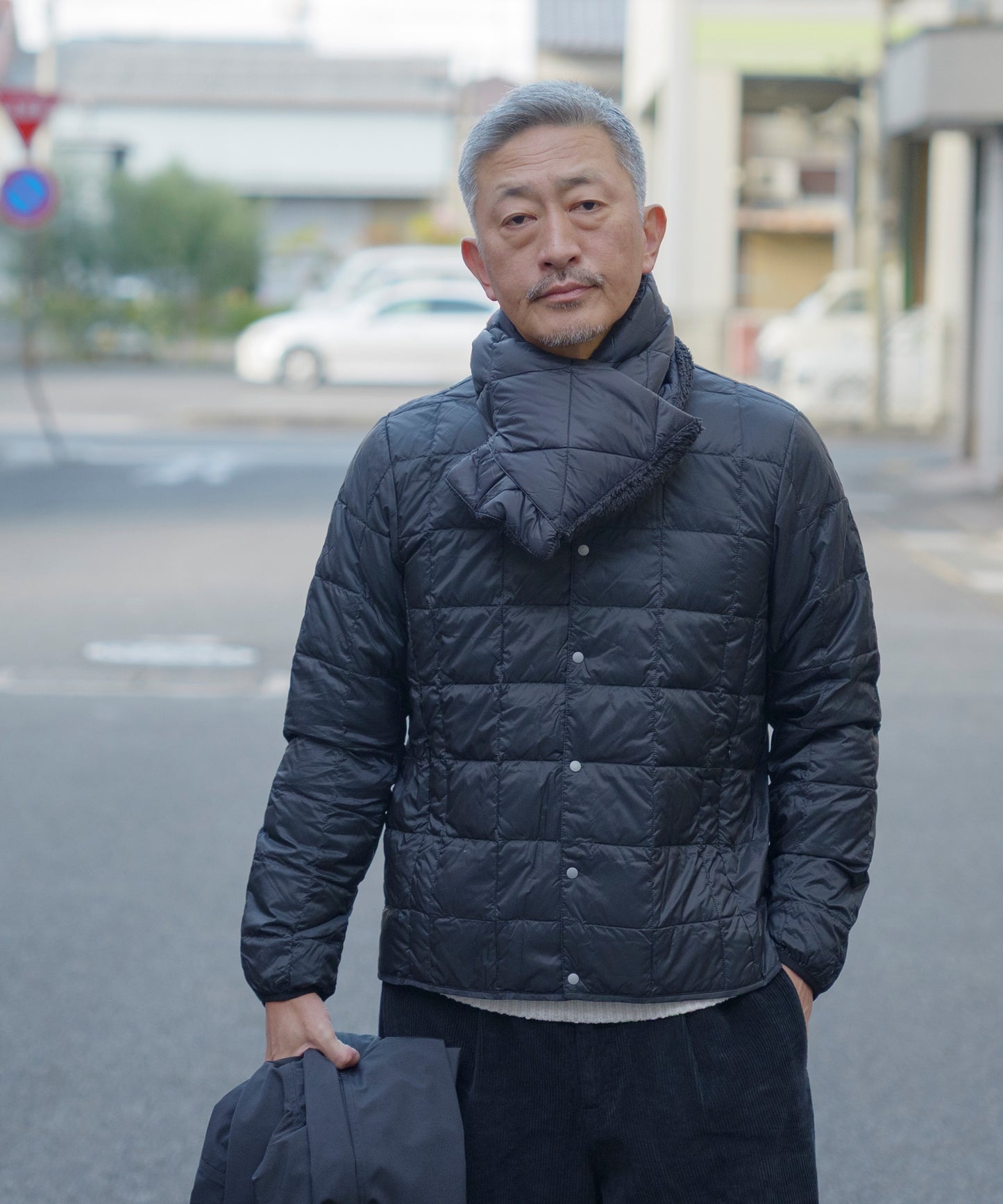 [TAION]2WAYバルカラーコート×インナーダウンジャケット（TAION-CR01B)