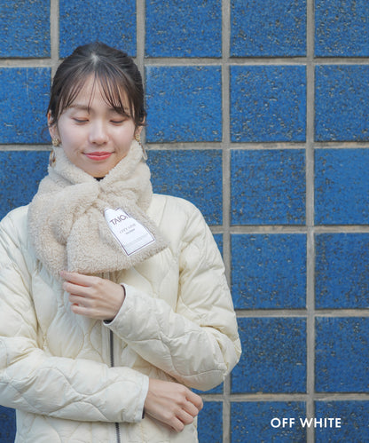 [TAION]ダウンジャケットVネックユニセックス（TAION-101ALSZML-1)