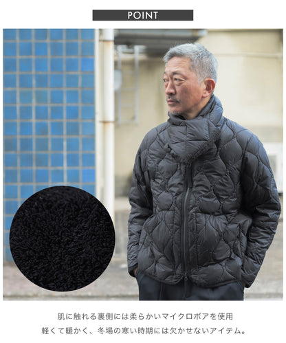 [TAION] リバーシブルダウンマフラー(TAION-R201CL）