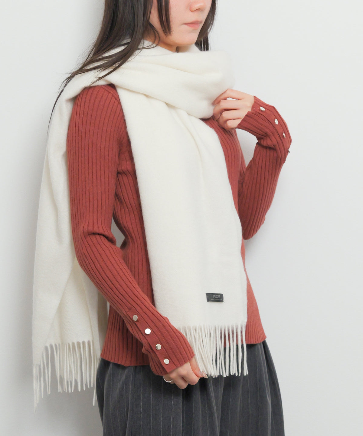 【UNISEX】シティ カシミヤストール(TAION-CMSTCI)
