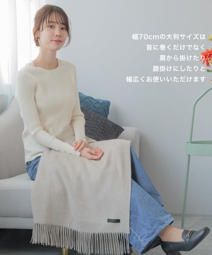 【UNISEX】シティ カシミヤストール(TAION-CMSTCI)