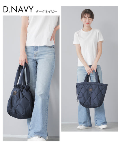 【TAION】A4サイズファイルやノートPCも入るダウントートバッグ