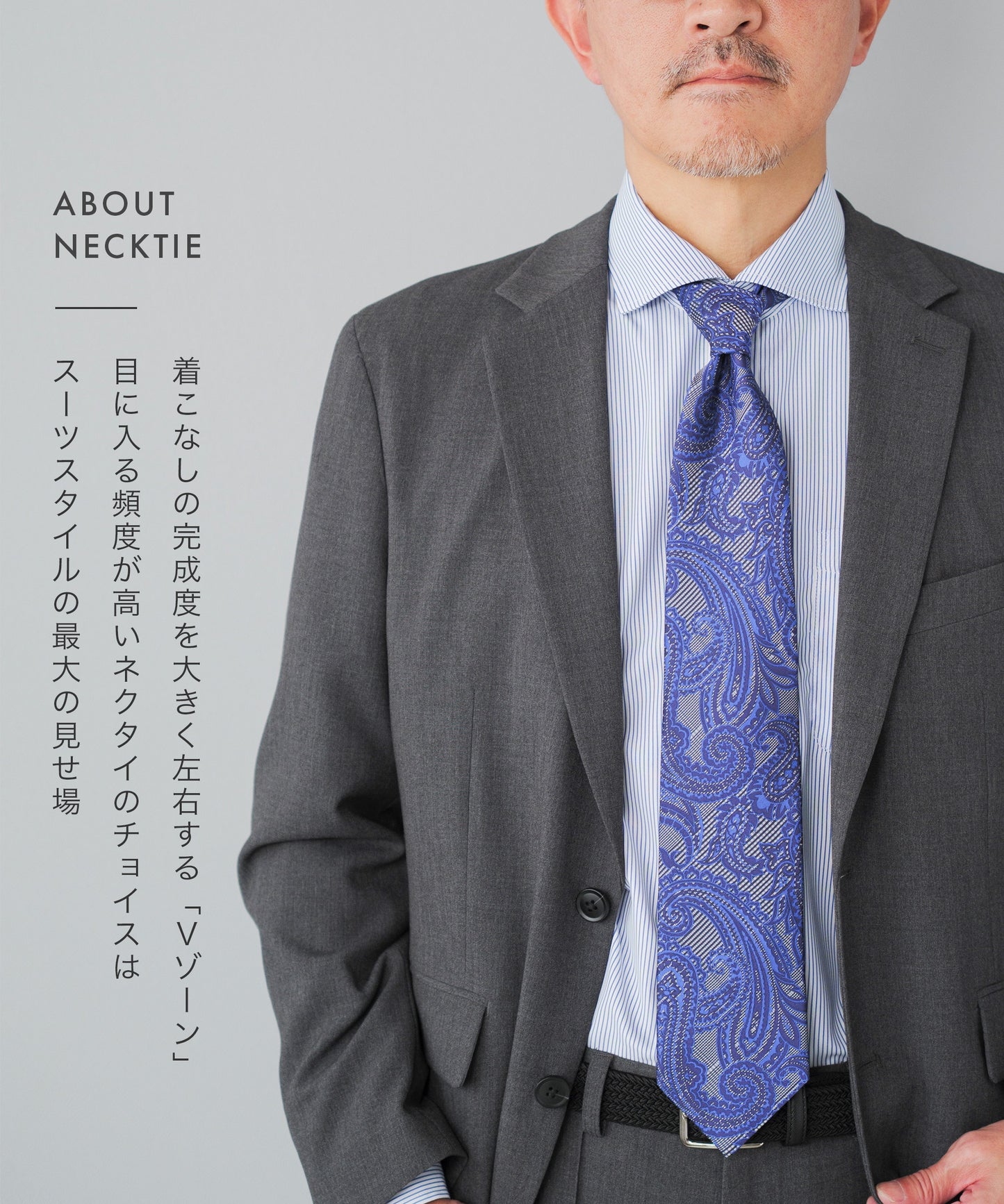 【日本製】西陣織 ペーズリーネクタイ