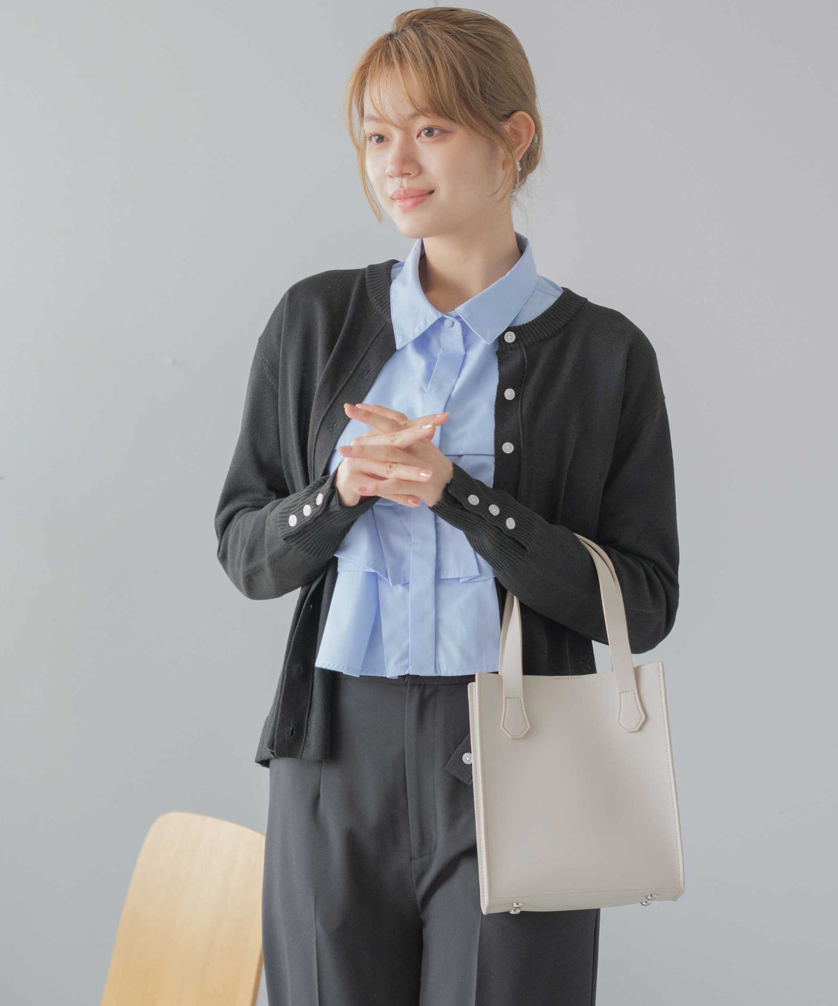 PUレザー ミニトートバッグ