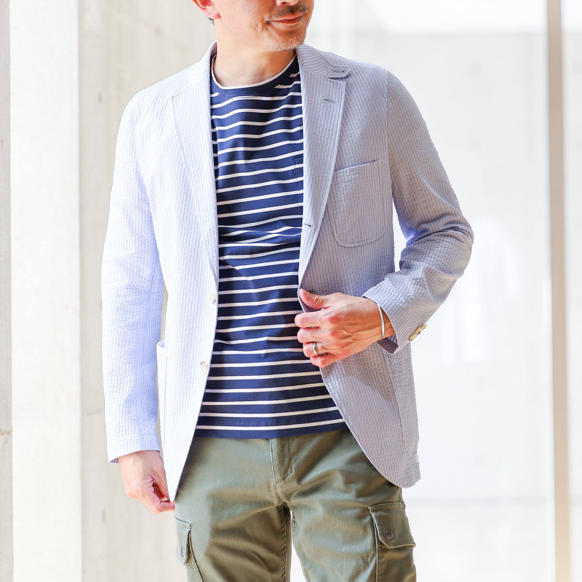 ■AKM■大人気 40/2 クラシックジャージ S/S Wポケット 国内発送 174086983_o1.jpg?